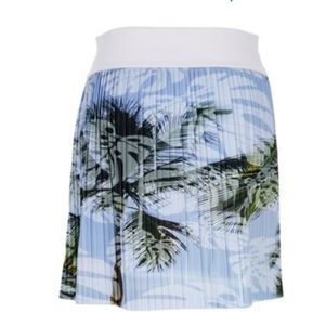 NWT GOLFINO PALM BEACH pleated LADIES SKORT size 10